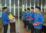 Sekda Provinsi Sumbar Lantik Empat Pejabat Eselon III