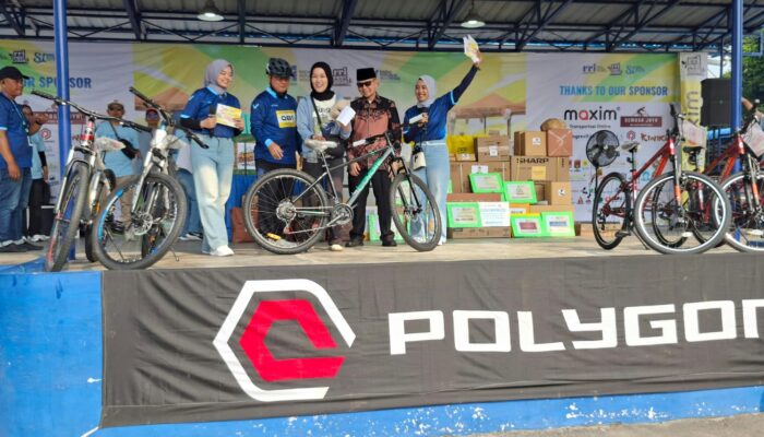 Peserta Sepeda Gembira RRI Bukittinggi Membludak, Tembus 600 Orang