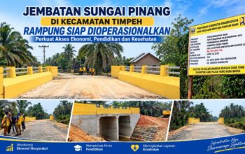 Jembatan Sungai Pinang di Timpeh Rampung, Memperkuat Konekvitas dan Akses Masyarakat