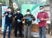 Kualitas Udara Memburuk, PT TKA Bagikan Masker untuk Warga Dharmasraya