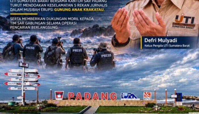 “Tiada Berita Seharga Nyawa”, IJTI Sumbar dan SAR Padang Gelar Aksi Solidaritas di Tugu IORA