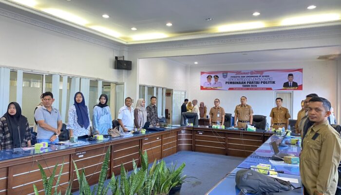 Kesbangpol Pasaman Barat Sosialisasi Pembinaan Partai Politik