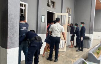 Lapas Kelas III Dharmasraya Gelar Razia Gabungan