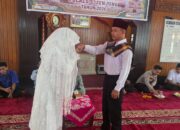 Di Balik Jeruji Terucap Janji Suci, Tahanan Polres Sijunjung Menikah di Musala Nurul Ikhlas