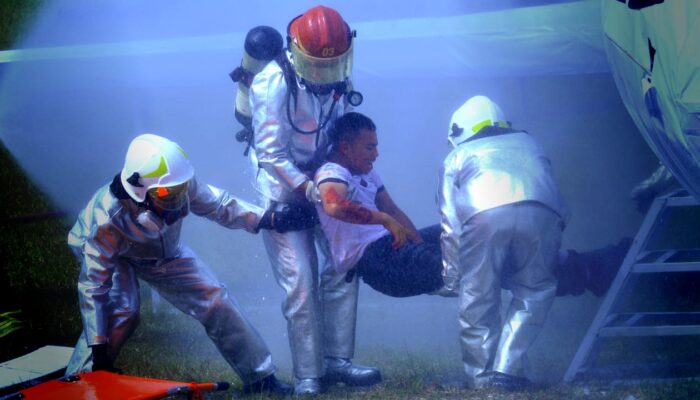 Serangan Drone Picu Kebakaran Pesawat di BIM, 228 Personel Dikerahkan dalam Simulasi