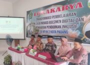 Disiplin, Kinerja dan Integritas GTK Diperkuat, Kakankemenag Beri Motivasi pada Lokakarya MTsN 2 Padang