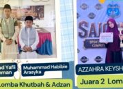 Murid MTsN 2 Padang Sabet Juara 1 Khutbah, Azan Jumat dan Juara 2 MTQ SAICOM 