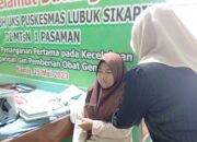 Puskesmas Lubuk Sikaping Lakukan Imunisasi HPV kepada Murid MTsN 1 Pasaman