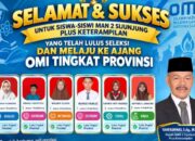 Raih Prestasi Tingkat Kabupaten, Enam Siswa MAN 2 Sijunjung Melaju ke OMI Provinsi