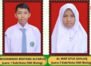 Tiga Siswa MAN Lima Puluh Kota Raih Juara OMI Kabupaten, Melaju ke  Provinsi