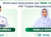 Dua Siswa MAN 1 Padang Pariaman Raih Juara OMI dan Melaju ke Provinsi