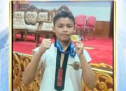 Refan Oktafrizon Raih Medali Emas Kejuaraan Tarung Derajat Provinsi, Harumkan Nama MTsN 2 Sawahlunto