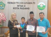 Gemilang di Kolam Renang, Murid MTsN 2 Padang Sabet Dua Gelar Juara se-Sumbar