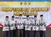 Risson Efendi, Waka MTsN 5 Tanah Datar Kembali Dipercaya Memimpin PGRI Kecamatan X Koto 