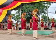 MTsN 1 Agam Tampilkan Tari Pasambahan pada Nagari Creative Hub Tingkat Sumbar