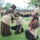 Ditandai Pemasangan Kacu, 200 Murid Dikukuhkan Kepala MTsN 7 Agam Jadi Pramuka Penggalang 