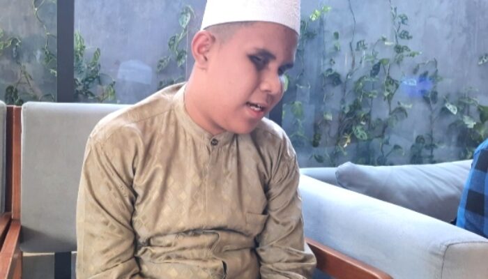Daffa Hadaya : Keterbatasan Tak Rintangi Hafalan