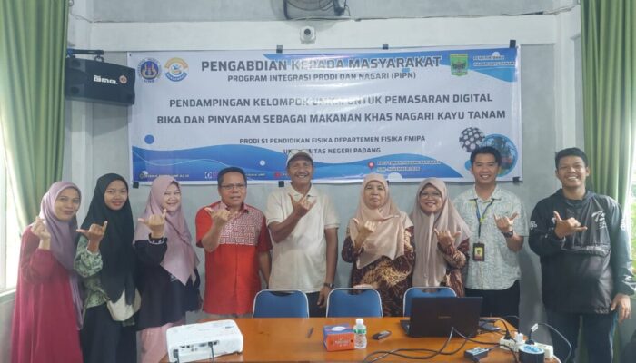 UMKM Bika dan Pinyaram Kayu Tanam Didorong Go Digital, Perkuat Kemasan dan Branding
