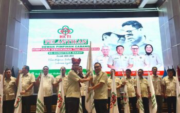 Sekda Pasbar Doddy San Ismail Dikukuhkan sebagai Ketua HKTI Periode 2026-2031