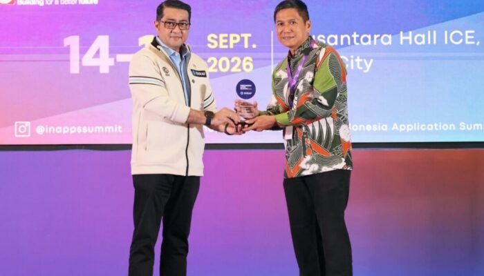 Kementerian ATR/BPN Raih Penghargaan IN-Apps Digital Award 2026