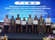 ATR/BPN Terima Barang Rampasan Negara dari KPK