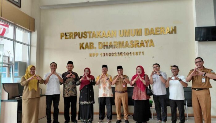 DPRD Tanah Datar Studi Komparatif Pengelolaan Perpustakaan ke Dharmasraya