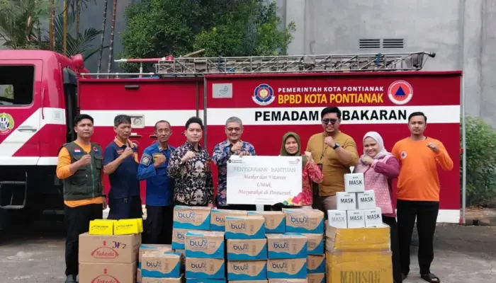 Kabut Asap Ancam Kesehatan Masyarakat, TelkomGroup Salurkan Bantuan Medis untuk Warga Terdampak Karhutla di Kalimantan