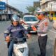 Kualitas Udara Makin Buruk,Polres Padang Panjang Bagikan Masker Untuk Masyarakat