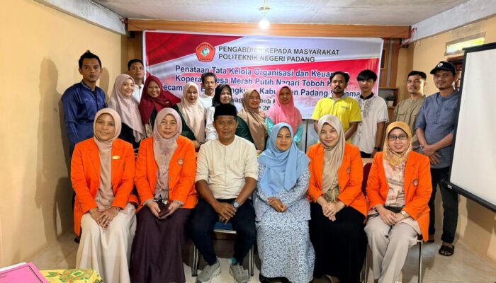 Politeknik Negeri Padang Perkuat Pengembangan Koperasi Merah Putih di Nagari Toboh Ketek