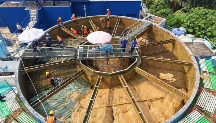 Perumda Air Minum Kota Padang Lanjutkan Perbaikan Accelator 2 IPA Gunung Pangilun