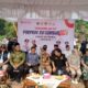 Wabup M Ihpan Hadiri Pengambilan Api Porprov di Tanah Datar