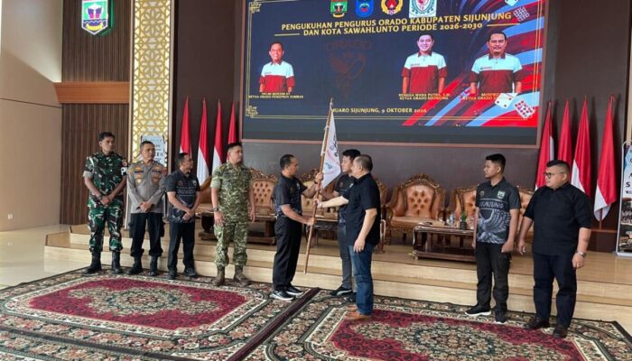 ORADO Sijunjung Dikukuhkan, Domino Siap Meluncur Jadi Cabang Olahraga Prestasi