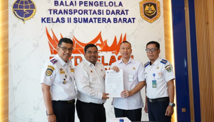 BPTD Kelas II Sumbar Lakukan Serah Terima, Pengelolaan Pelabuhan Teluk Bungus Resmi Beralih ke KSOP Teluk Bayur