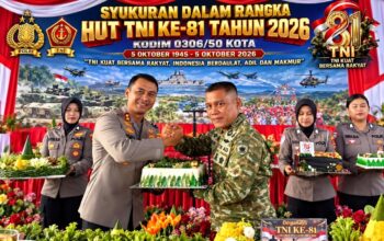 HUT ke-81 TNI, Kapolres dan Dandim 50 Kota Perkuat Sinergitas Jaga Kondusivitas