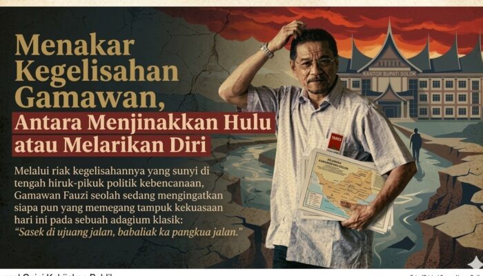 Menakar Kegelisahan Gamawan Fauzi, Antara Menjinakkan Hulu Atau Melarikan Diri
