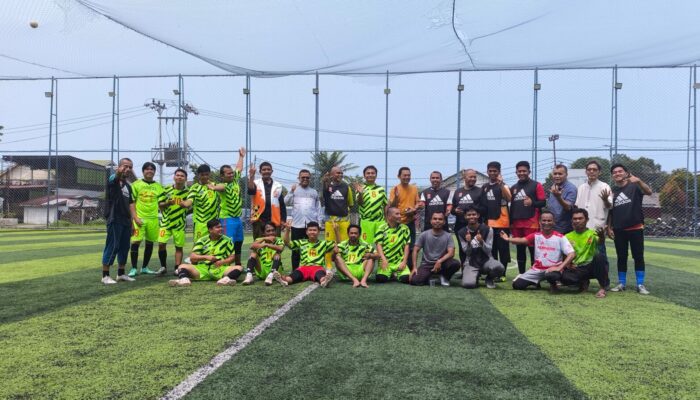 Mini Soccer PWI Sumbar dan PKS Berakhir Imbang 10-10