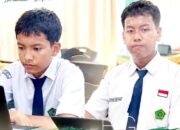 Dwiky dan Fathan Wakili MTsN 1 Pasaman di OMI Provinsi