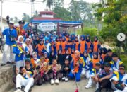 Aksi Memukau Drumband MTsN 15 Tanah Datar Curi Perhatian Warga Khatam Al Qur’an