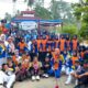 Aksi Memukau Drumband MTsN 15 Tanah Datar Curi Perhatian Warga Khatam Al Qur’an