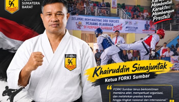 Karate Kirimkan Atlet Terbanyak di Porprov XVI, Khairudin Simajuntak Bidik Regenerasi Karateka Berprestasi