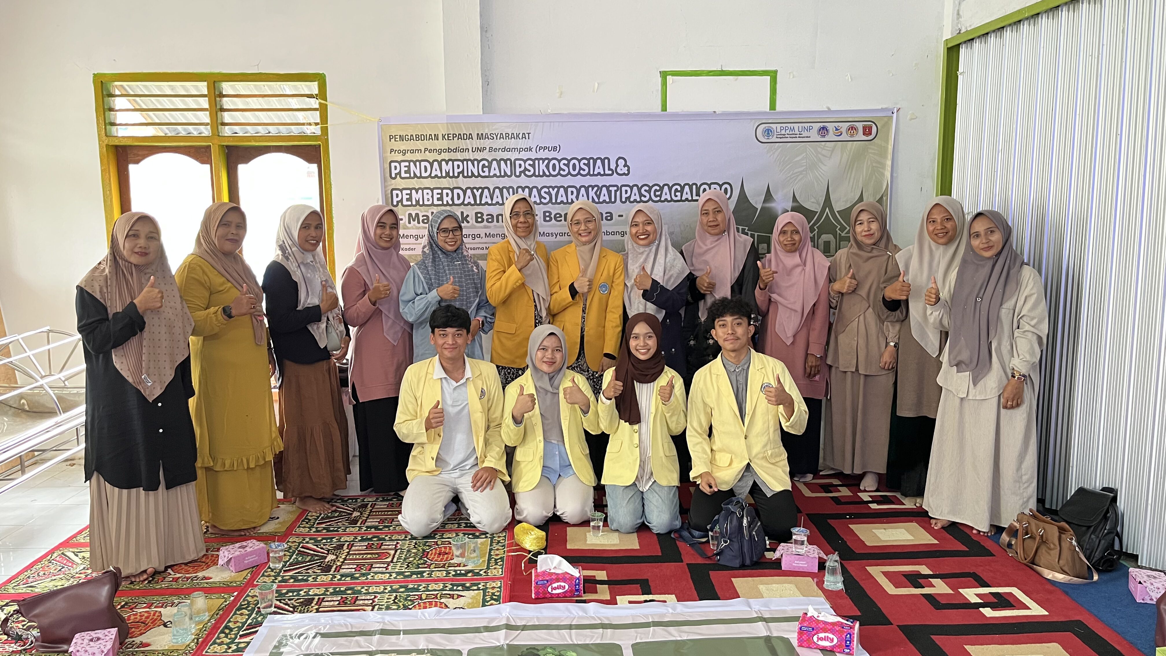 Dosen UNP Luncurkan Teknologi Sosial Bertajuk Rumah Pulih Nagari untuk Bantu Warga Pascagalodo